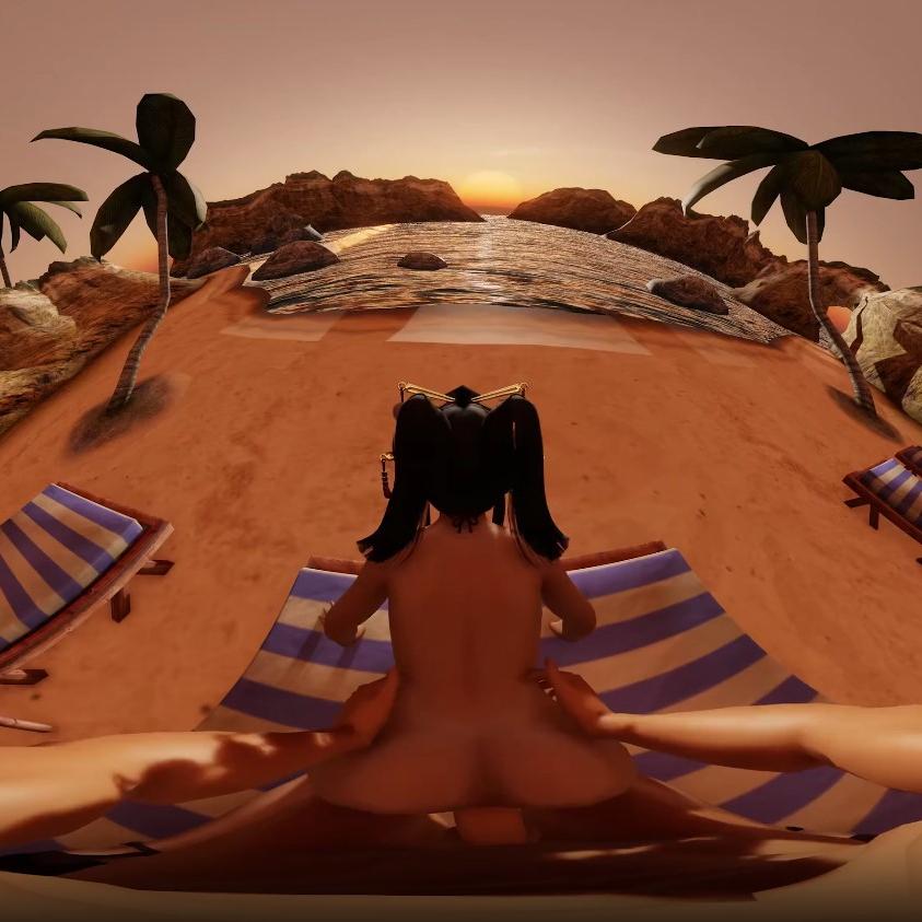 Get to please the stunning Nyotengu (parody) VR Porn Video